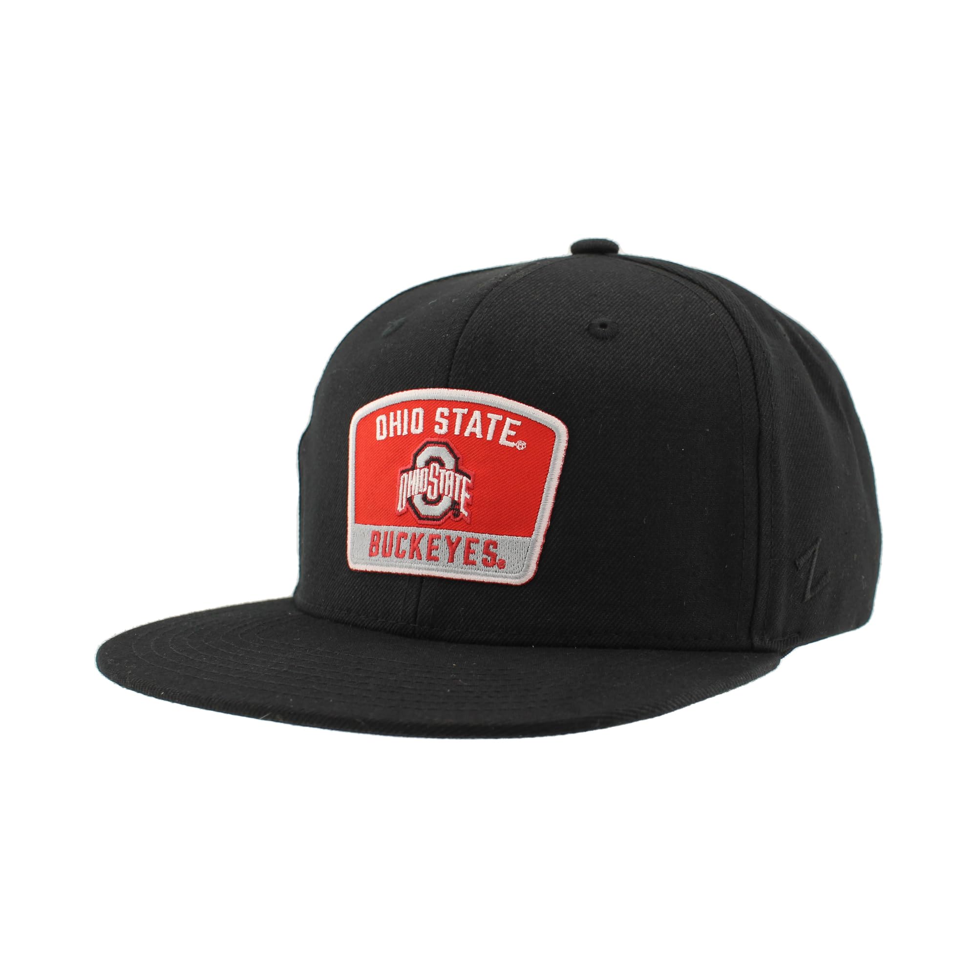 Ohio State Buckeyes NCAA Officially Licensed Hat Flat Snapback Z11 Switchback Black