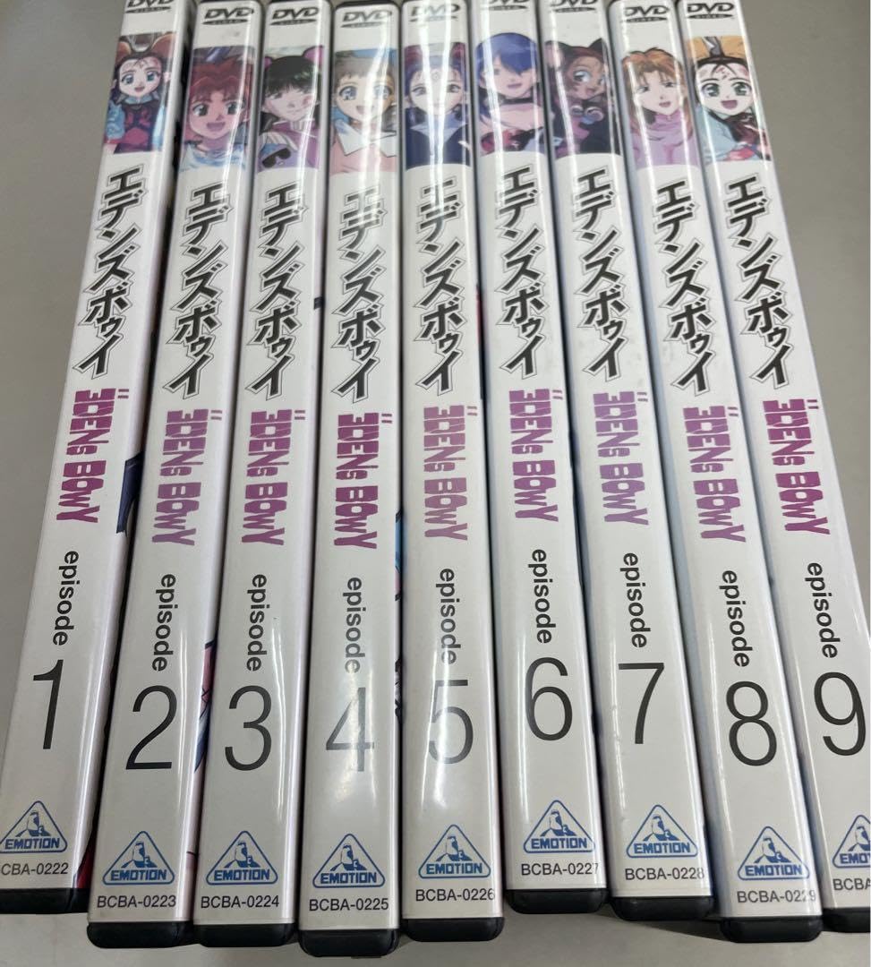 エデンズボゥイ DVD 全9巻セット DVD エデンズボゥイ 全9巻セット BOWY