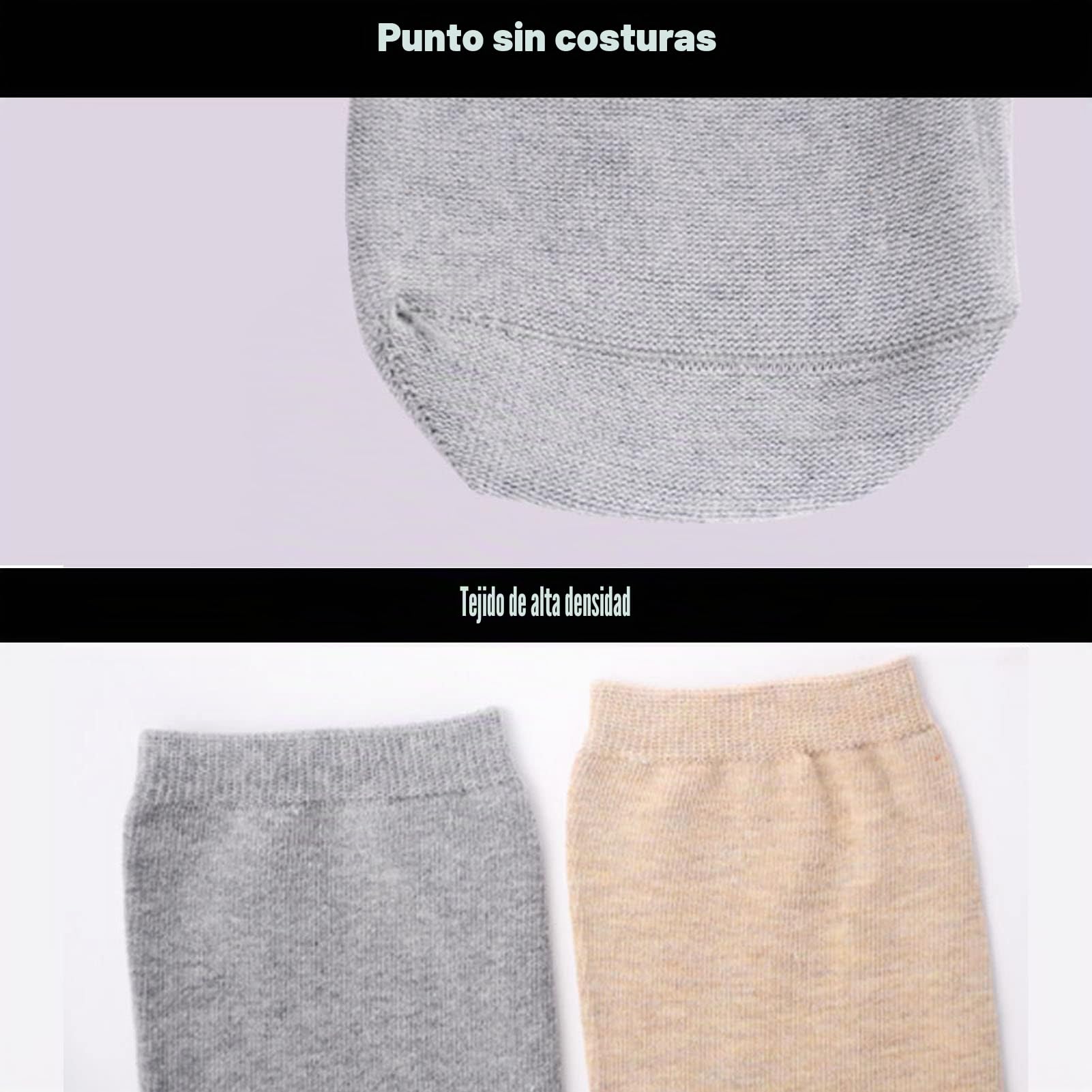 Calcetines para Amputados, Accesorios para Prótesis de Piernas, Algodón Grueso, Elástico Suave, Calcetines Protectores Transpirables para Muñones, 5 Unidades de Calcetines