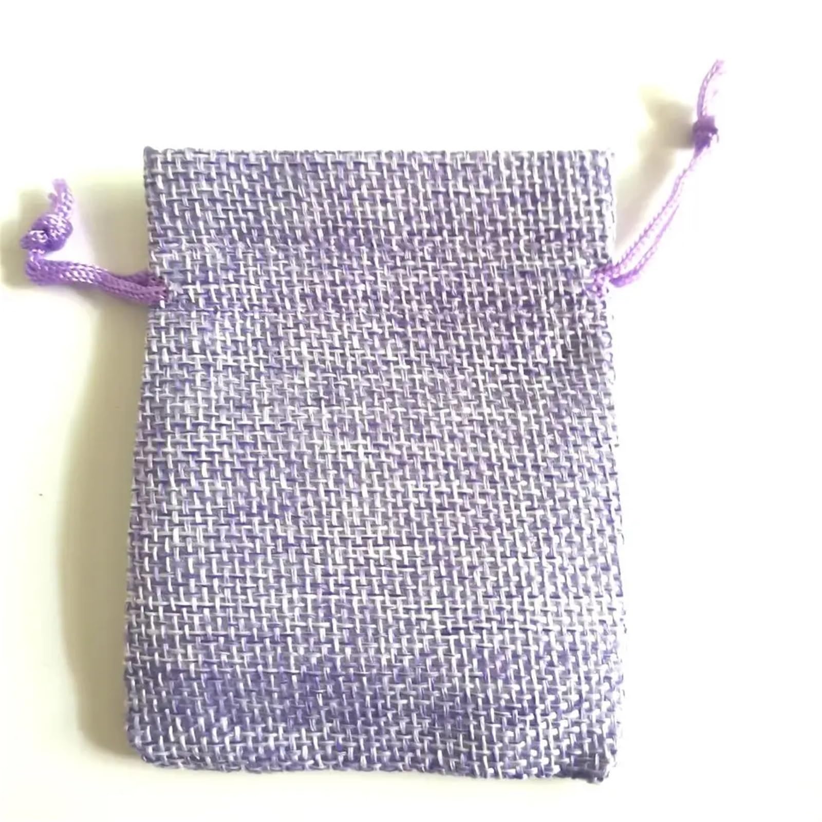 Drawstring Bags 100 Pz/lotto Vintage Iuta Naturale Sacchetti Regalo di Tela di Lino Borse Con Coulisse Sacchetti di Imballaggio Dei Gioielli Bustina Sacchetti di Festa Di Natale(Natural Natural,7x9 cm