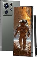 RokCokDok S24 Ultra Unlocked Android 13 Smartphone: 8GB+256GB, 6.8" HD, 108MP Camera, 6800mAh Battery, Built-in Pen (Green)