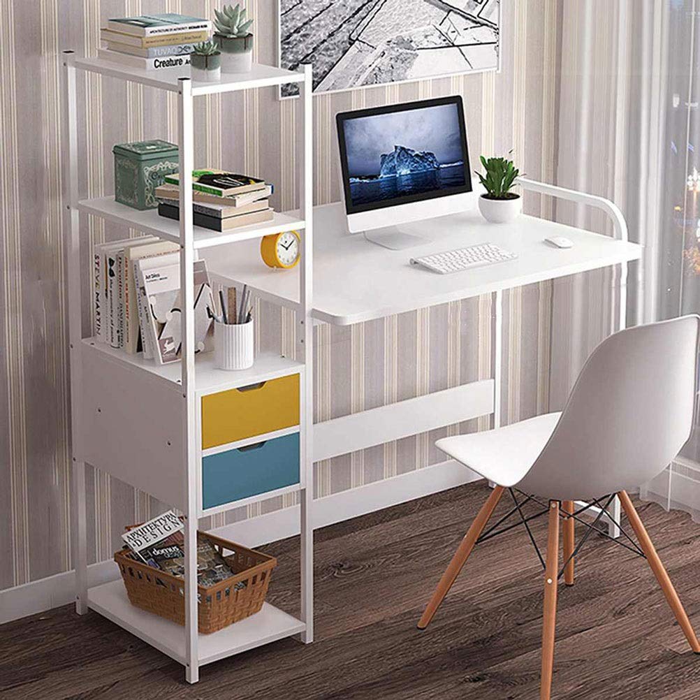 Large Size Desktop Notebook Office Bed Tray Escritorio Lap Laptop Stand Bedside Desk Computer Study Table with Storage
