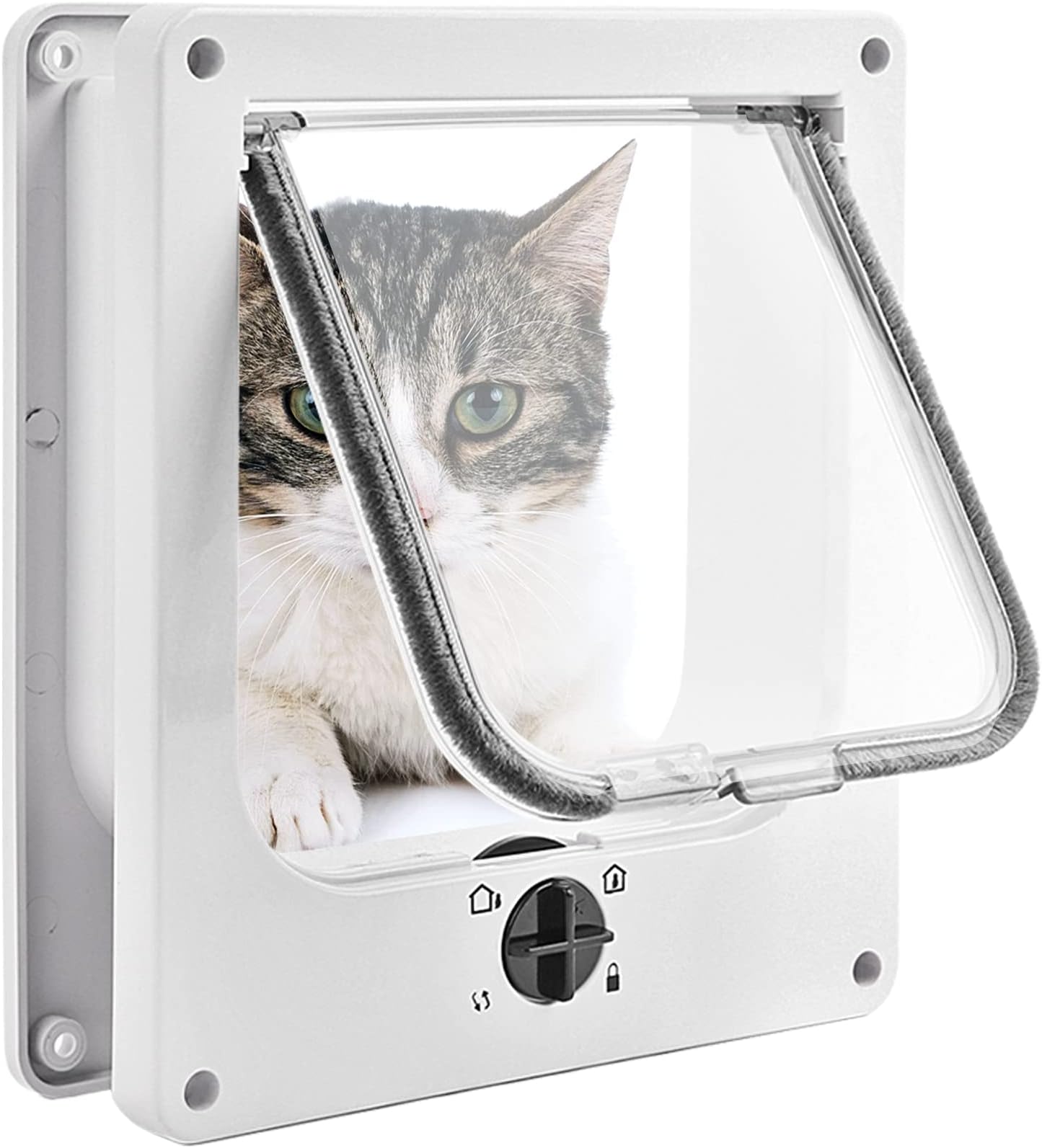 PetSafe Staywell 4 Way Locking Classic Cat Flap, Easy Install, Durable