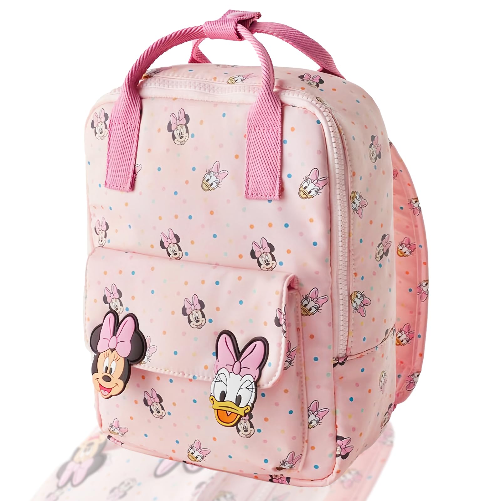yumcute Mochila Minnie Mochila Infantil Minnie Mochila para niños Mochila Minnie Niña Minnie Mochila Ajustable 3D Rosa Mochila Mochila Minnie De Dibujos Animados