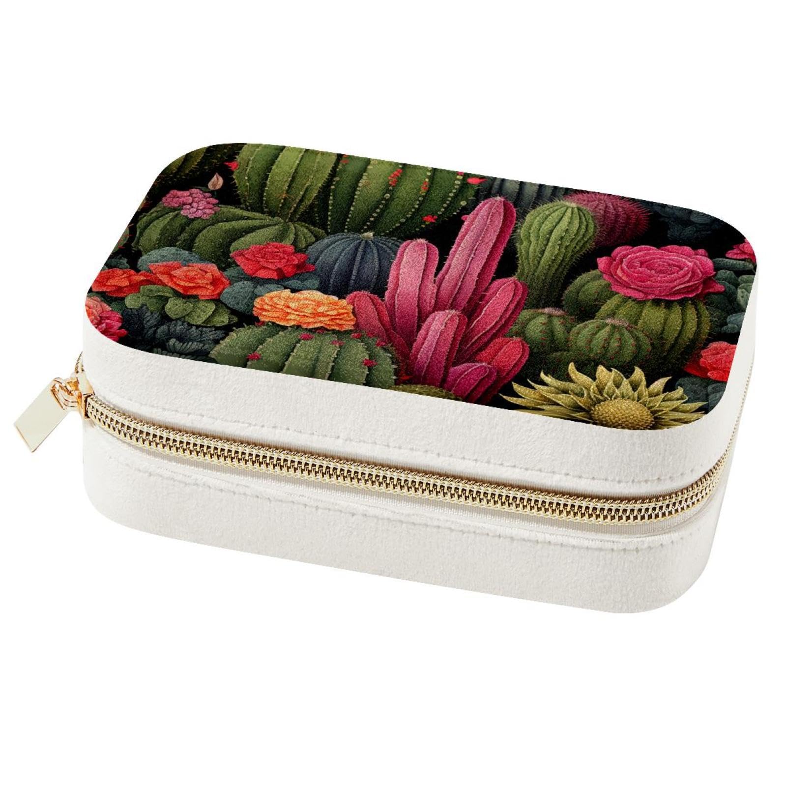 Boîte à bijoux cactus pour vos week-ends et vacances d'été