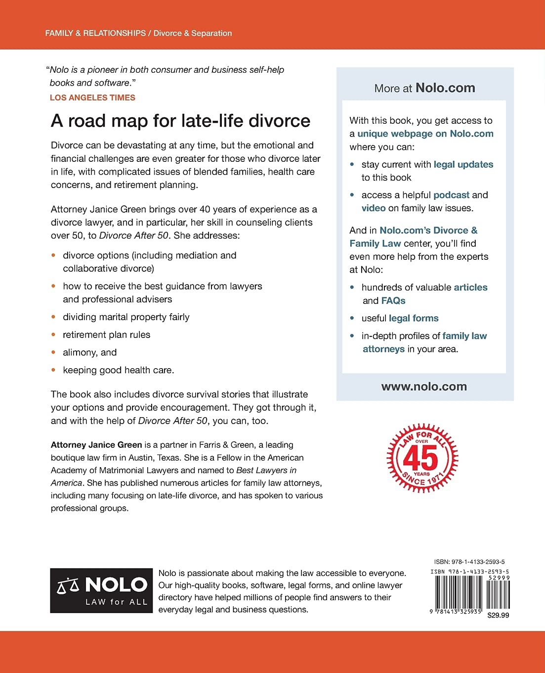 Divorce After 50: Your Guide to the Unique Legal and Financial Challenges: Your Guide to the Unique Legal & Financial Challenges of a Gray Divorce