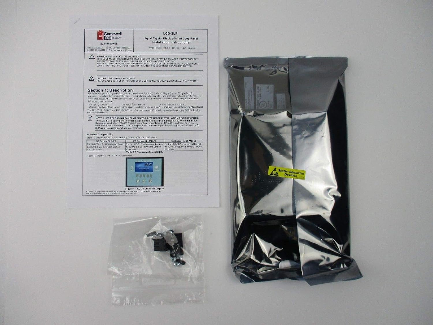 LCD-SLP - Smart Loop Panel Touchscreen Annunciator Display