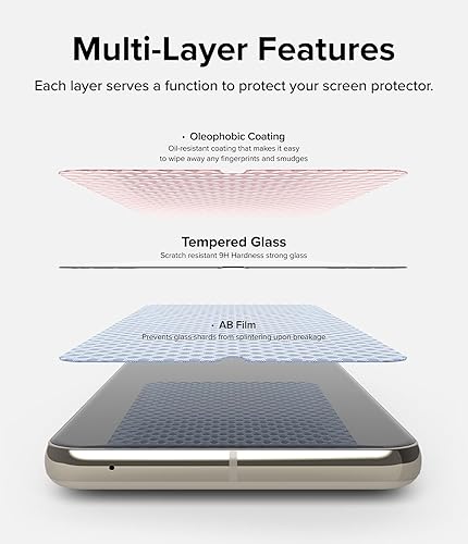 Miniatura 9 de Ringke Fusion - Funda compatible con Google Pixel 8 Pro transparente mate + vidrio compatible con Google Pixel 8 Pro