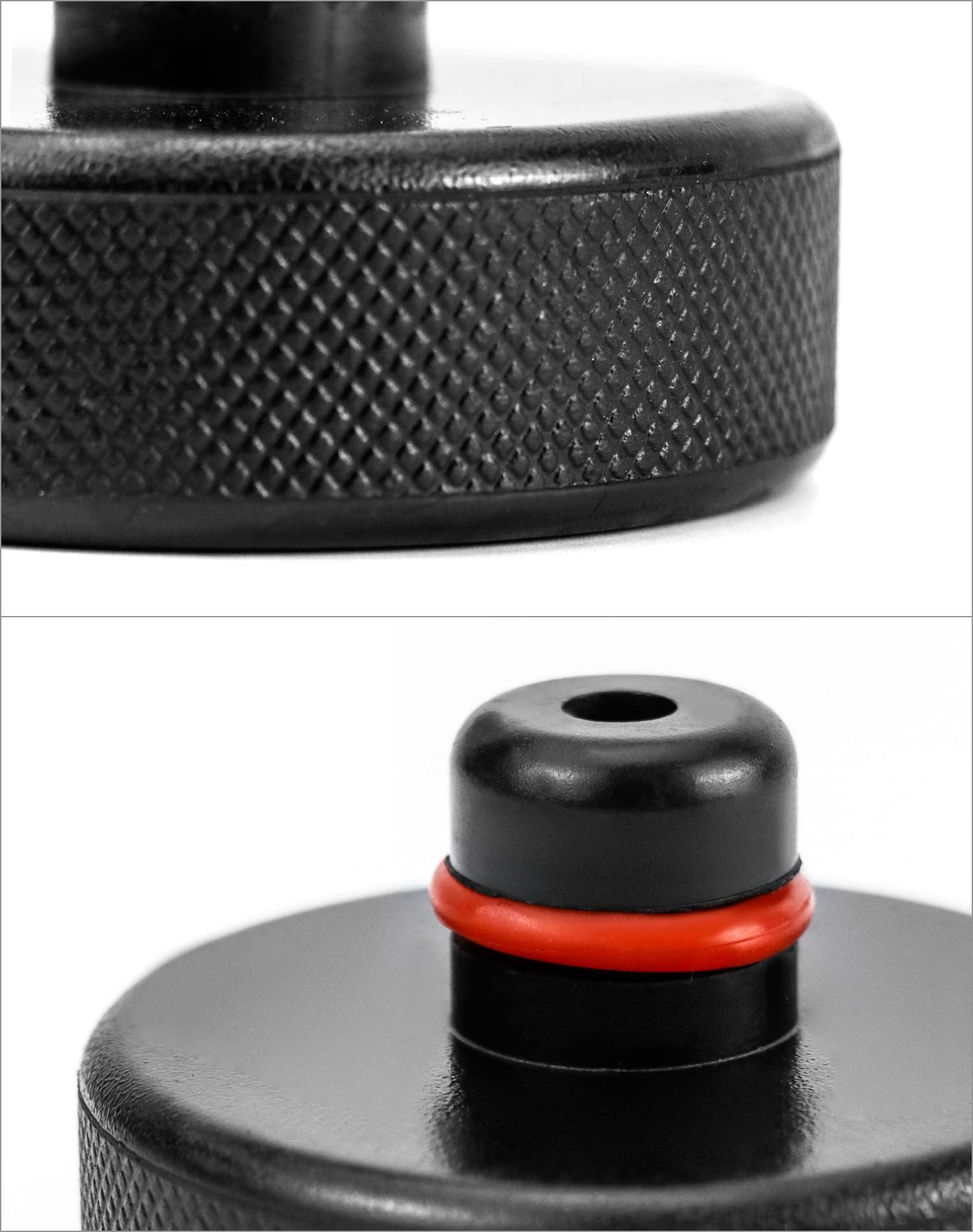Cuscinetti per cric QWORK® 4 pezzi in gomma per Tesla Model 3 Model Y Model S proteggi telaio auto