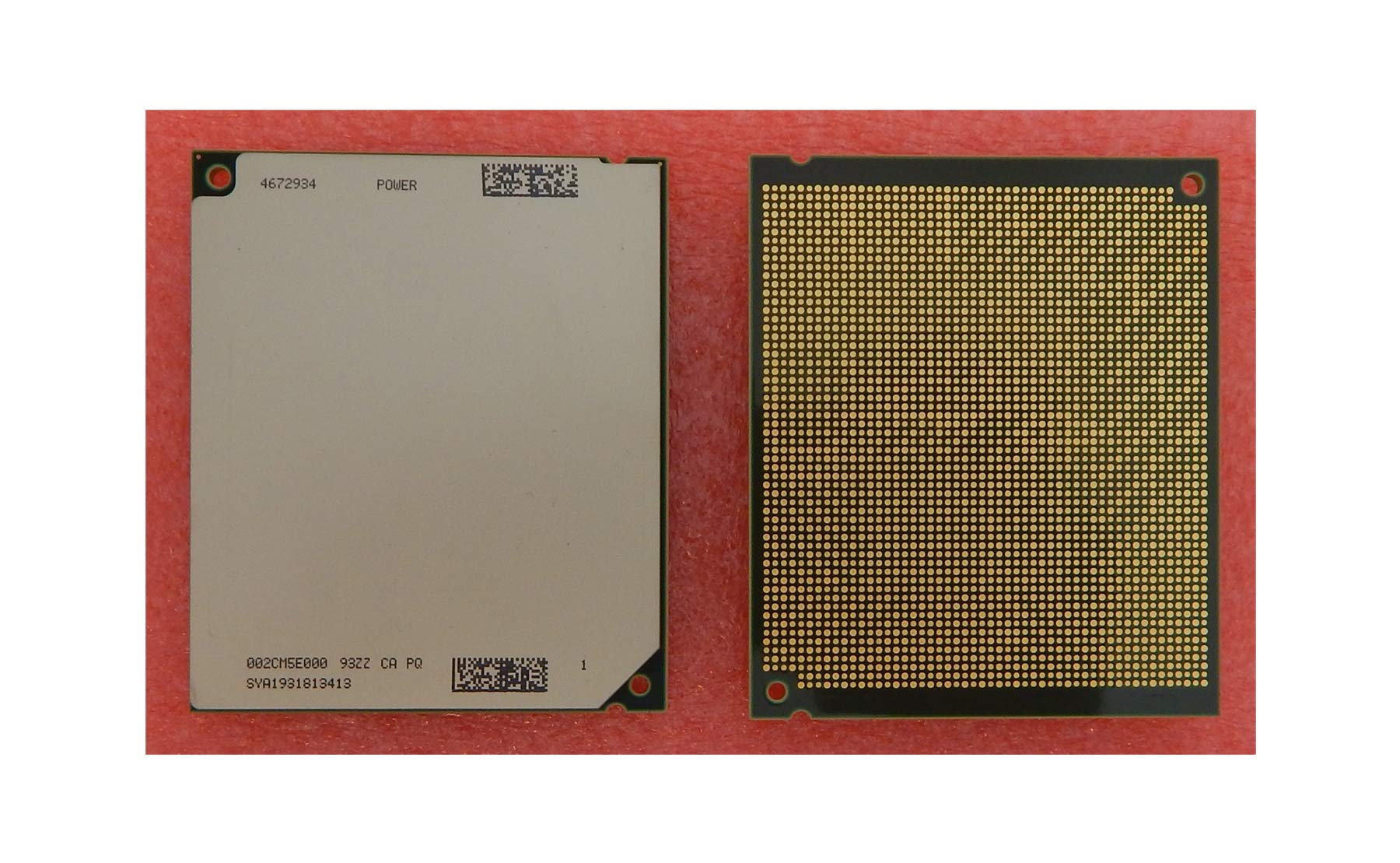 【管理番号：58】6個セット　IBM POWER8 プロセッサ CPU Amazon | IBM Power8 CPUプロセッサモジュール 4672934 93ZZ CA PQ