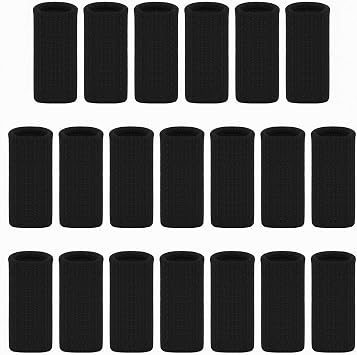 Finger SleevesThumb Braces Support Elastic Compression Protector Braces for Relieving Pain Calluses Arthritis Knuckle,20-Pieces