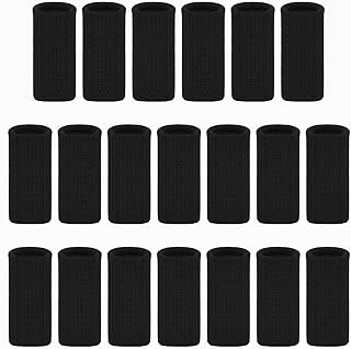 Finger SleevesThumb Braces Support Elastic Compression Protector Braces for Relieving Pain Calluses Arthritis Knuckle,20-Pieces