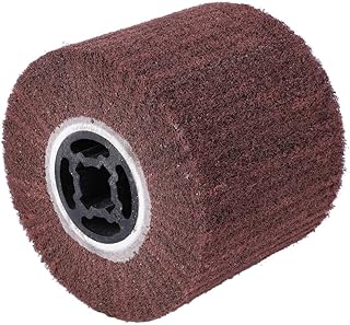 Nylon Wire Drawing Polishing Burnishing Wheel, Burnishing Wheel Abrasive Flap Brush Accessories (Imported Material 180 mesh)