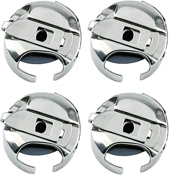 Blooy - 4 PCS BC-DBM2-NBL1 Large Capacity Bobbin Case M Fit JUKI DNU-1541,Highlead GC0618, Consew 206RB Walking Foot Sewing Machine
