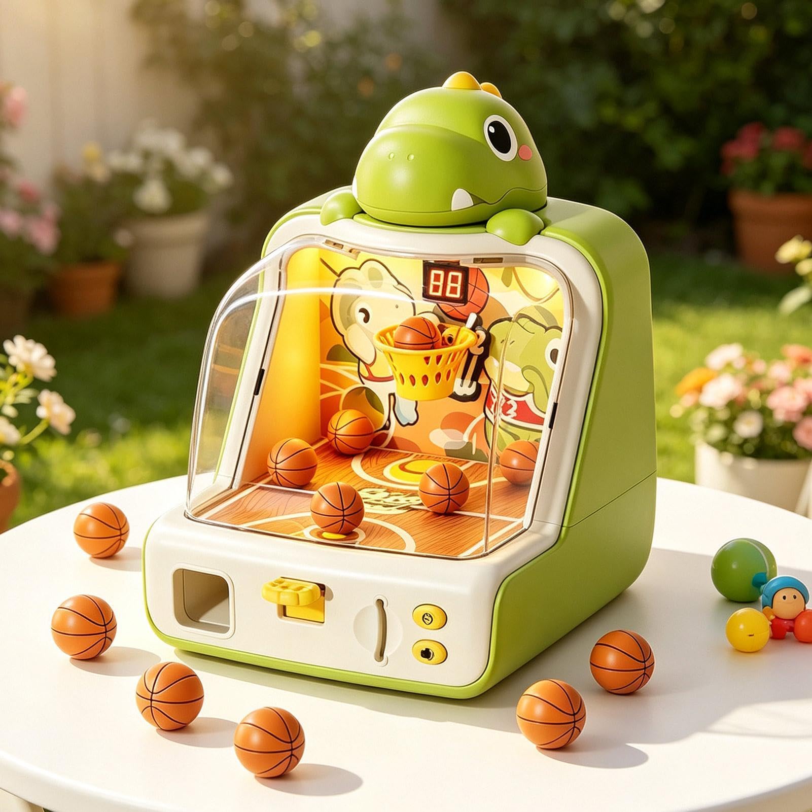 Mini Basket Mini giocattoli sportivi con palla, e musica