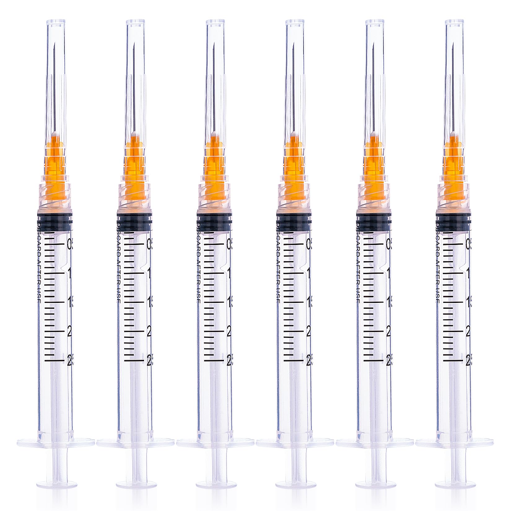 1ml Syringe 30G 1/2" 13mm Needle Lab Disposable Sample Syringes, 100 Pack — Amazon image 13
