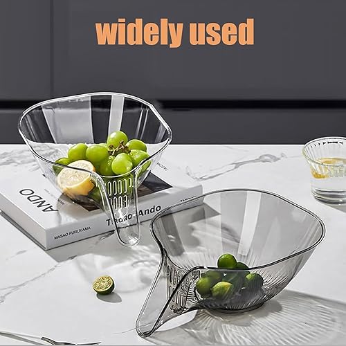 Miniatura 3 de Embudo de cesta de drenaje, cesta de drenaje multifuncional, cesta escurridor de cocina, cesta de colador, cesta de drenaje, cesta de drenaje de