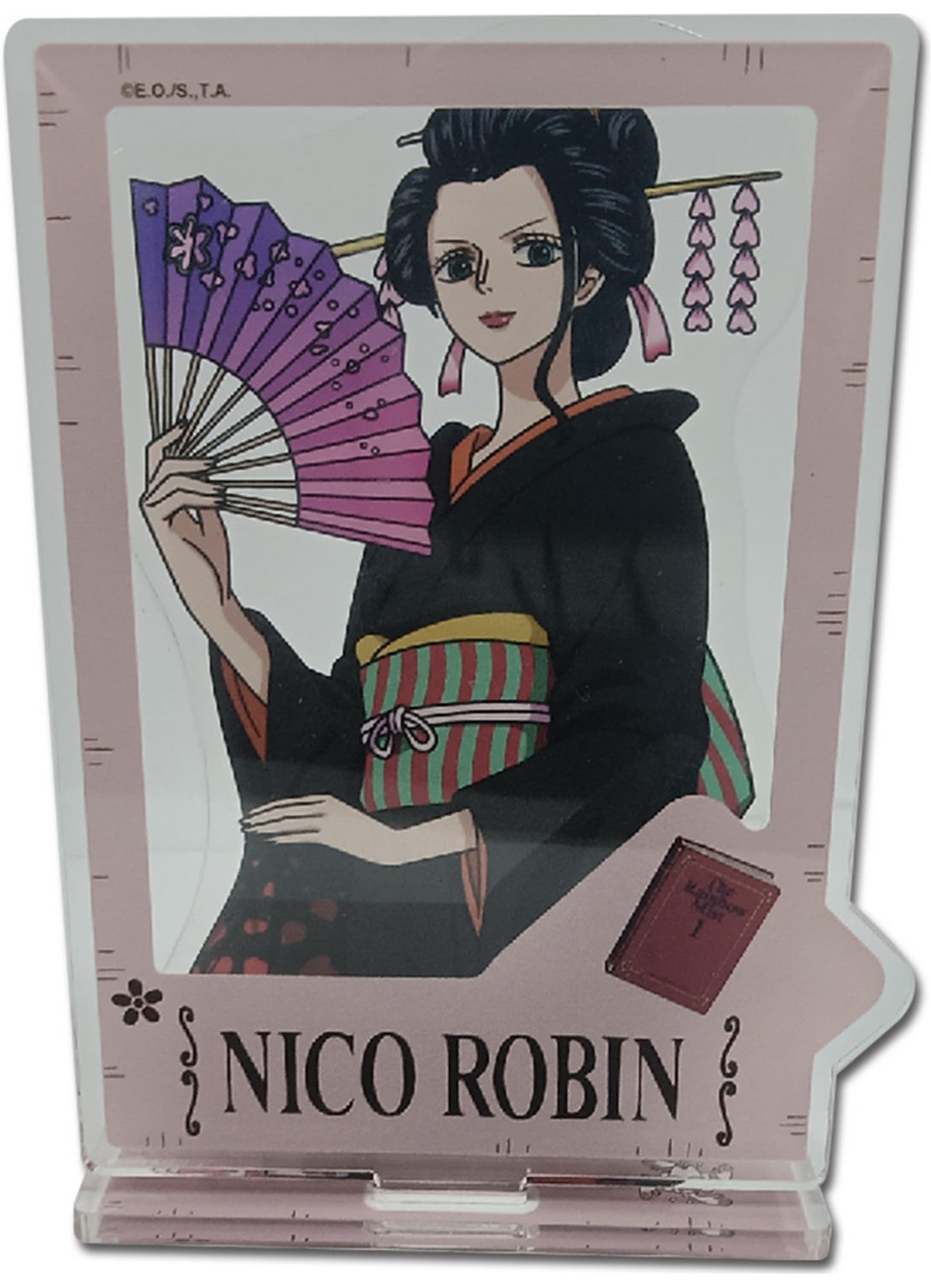 Support Acrylique One Piece Store Limited - Nico Robin Happy Birthday 15 X 12 Cm, Neuf
