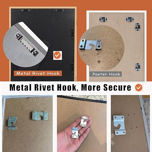 Miniatura 4 de Marco de arte infantil de 9 x 12 pulgadas, con apertura frontal, intercambiable, para niños, dibujos, marcos de almacenamiento, proyectos de arte