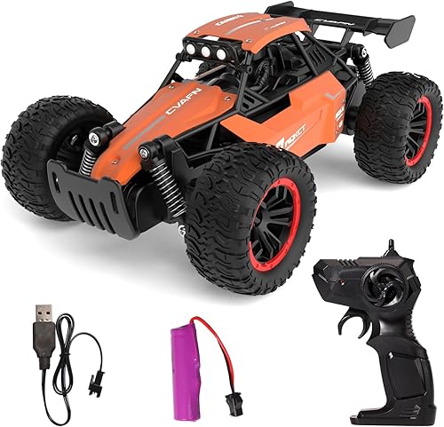 Camión monstruo a control remoto 116, automóvil RC con carcasa de metal de 2.4 GHz con modos de deriva y escalada, automóvil RC todo terreno rápido