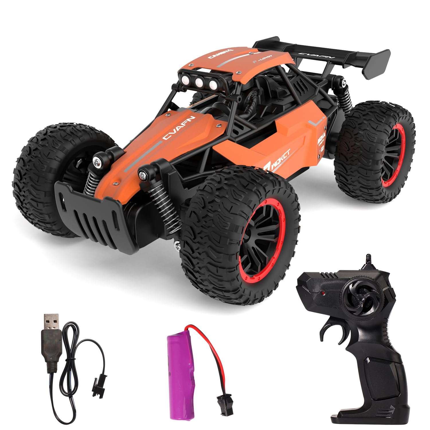 1 16 High Speed RC Car 25 KM H Fast RC Monster Truck with Durable Metal Body Off-Road