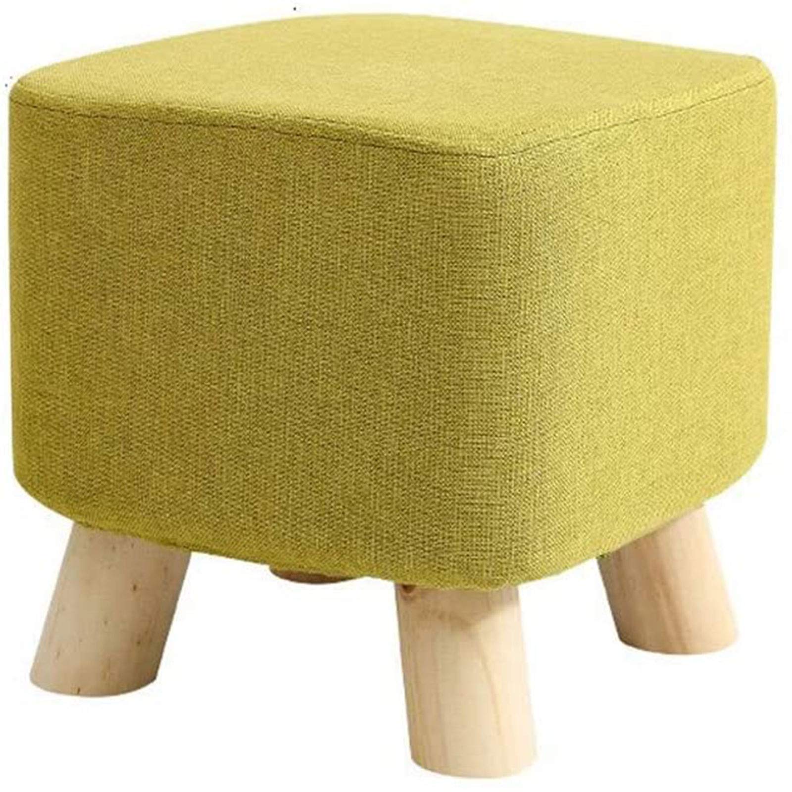 Repose-pieds coiffeuse petit tabouret en bois massif modèle B