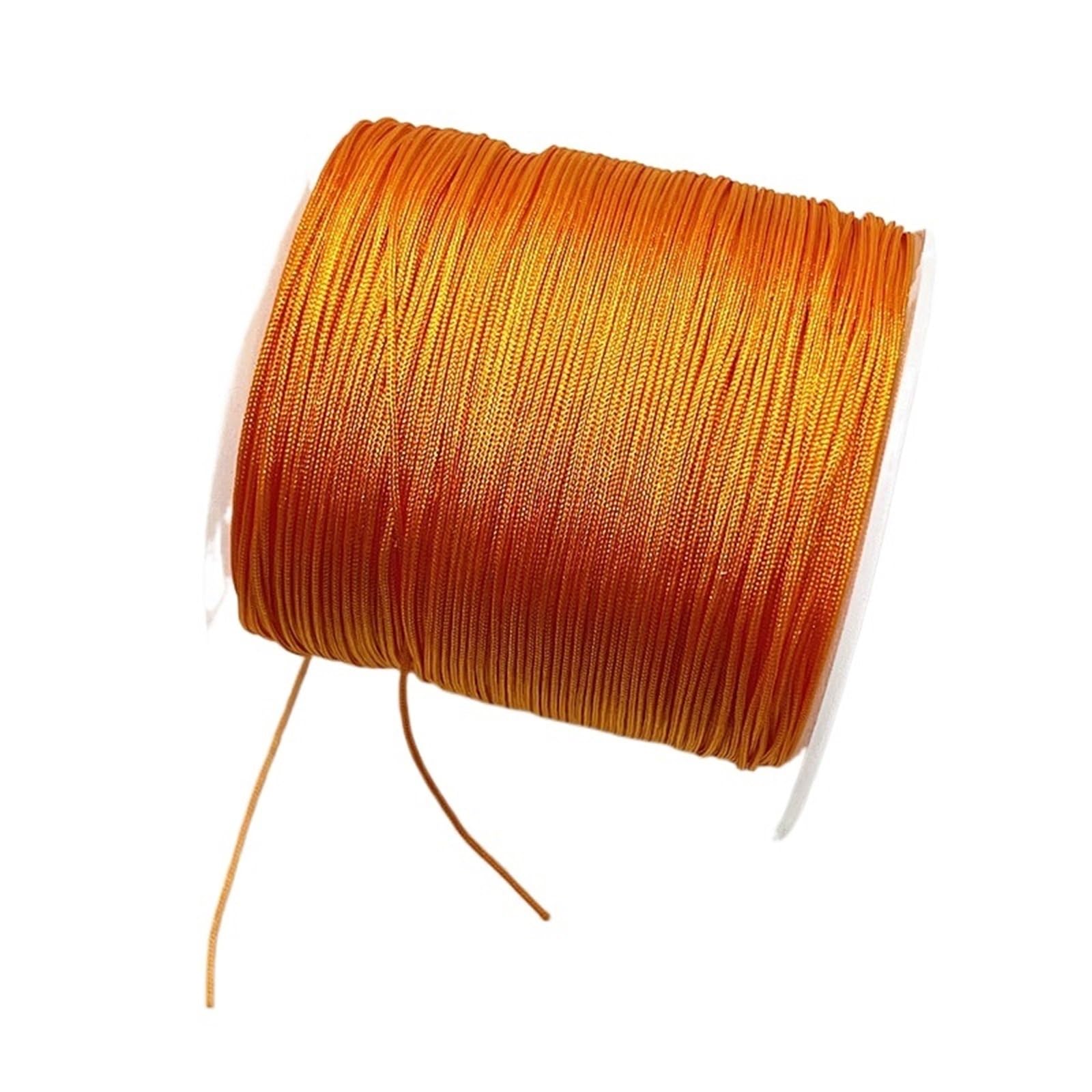 Nylon Cord Thread 10PCS 0.8mm*42M Nylon Cord Thread Chinese Knot Macrame Cord Bracelet Braided String DIY Tassels Beading String for Making Bracelet, Necklace, Chinese Knot(20)