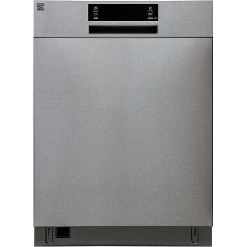 Kenmore 22-14585 24" Built-In Dishwasher - UltraWash, SmartWash, Sanitize Rinse, SmartDry, and Leak Detection - 14 Place Settings - 57 DBA - ENERGY STAR Certified - 24" - Stainless Steel