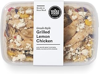 Whole Foods Market, Meal Chicken Grilled Greek Style Lemon, 12 Ounce