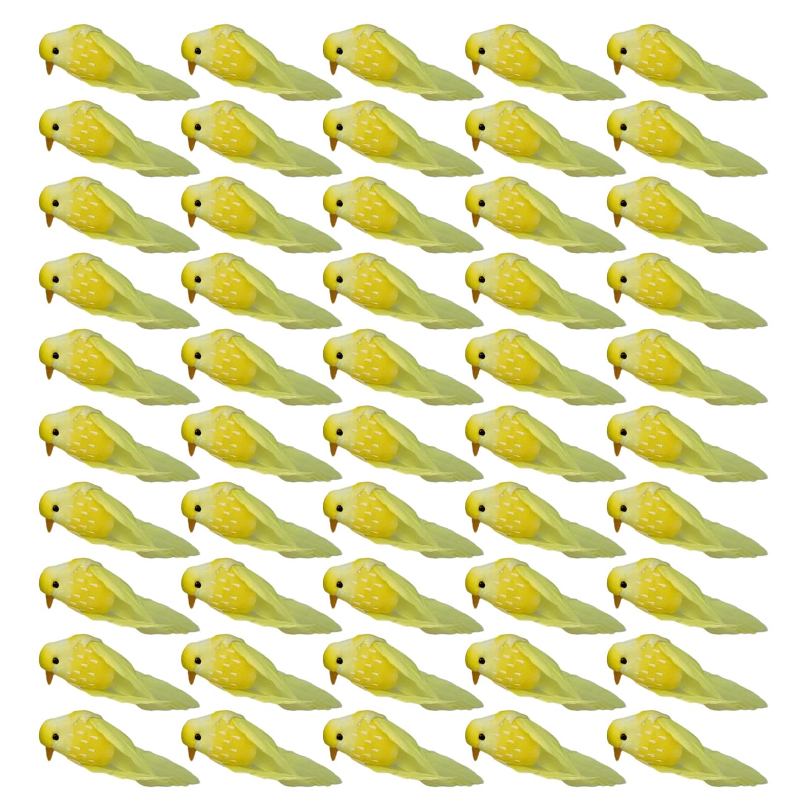 Faux oiseaux de simulation avec details fins decoration arbres de jardin et bureau