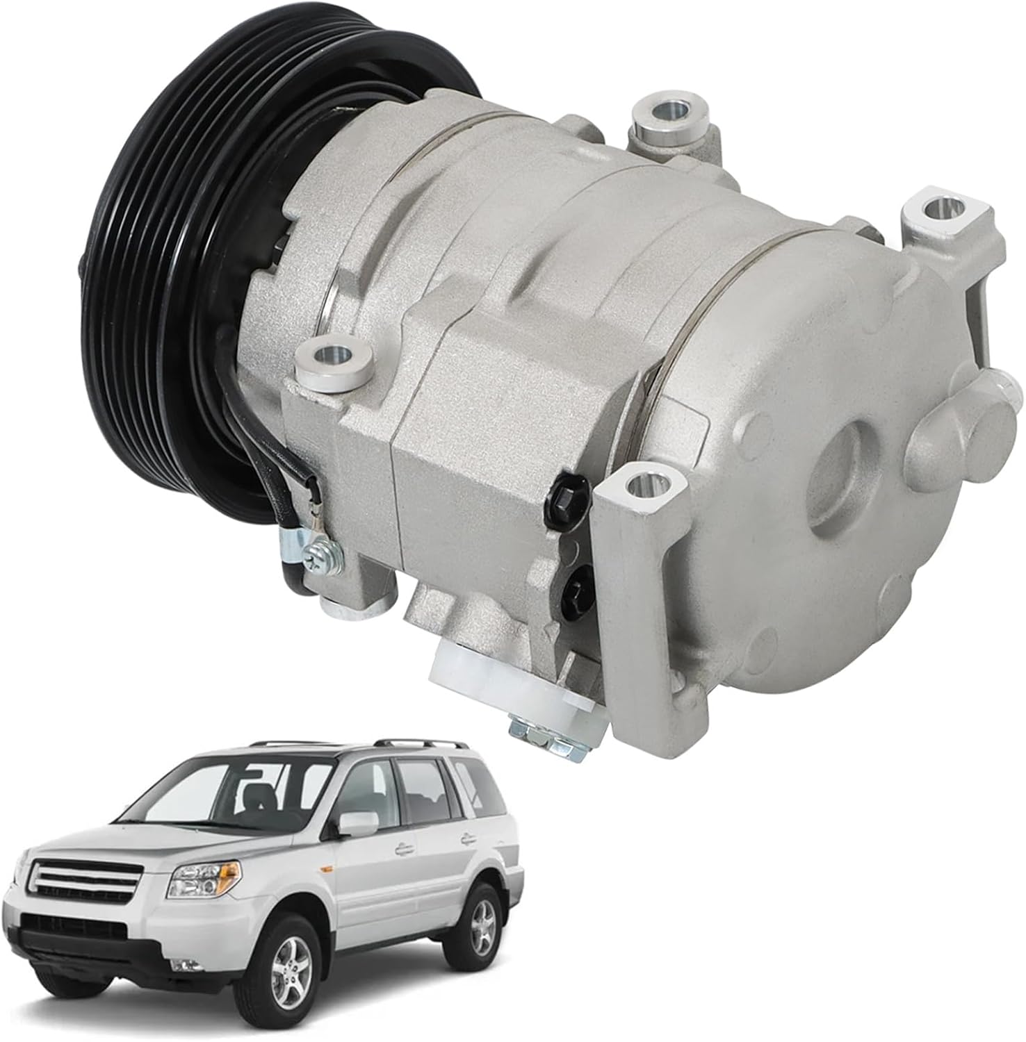 AC Compressor Replacement for Pilot 2005-2008 Odyssey 2005-2007 Ridgeline 2006-2008 MDX 2003-2006 10736C