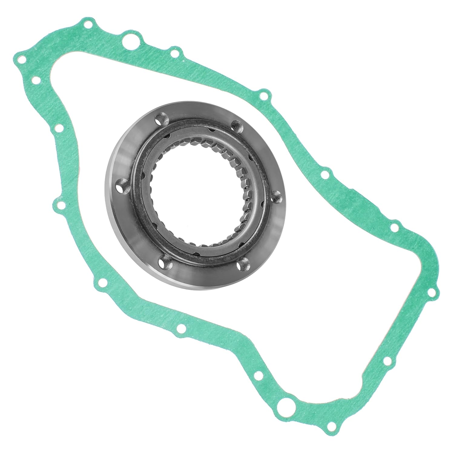 Caltric Starter Clutch One Way Sprag Gasket Compatible with Suzuki LT-A500F Vinson 4X4 Auto 2002 2003 2004 2005 2006 2007