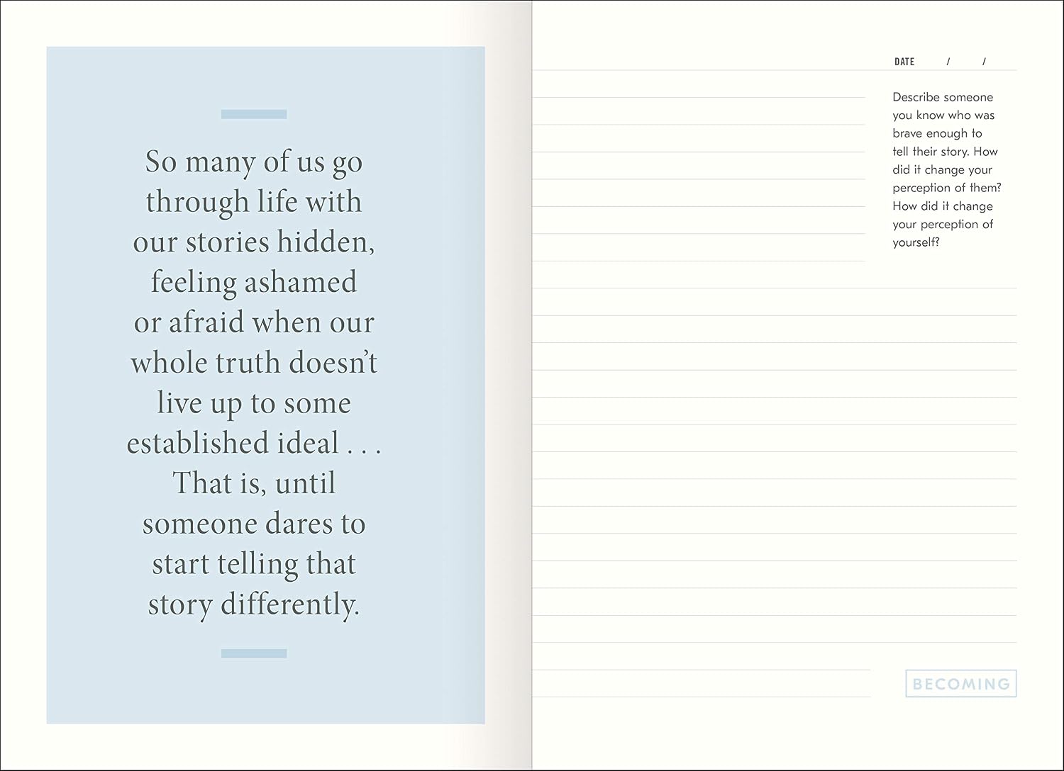 Becoming Journal