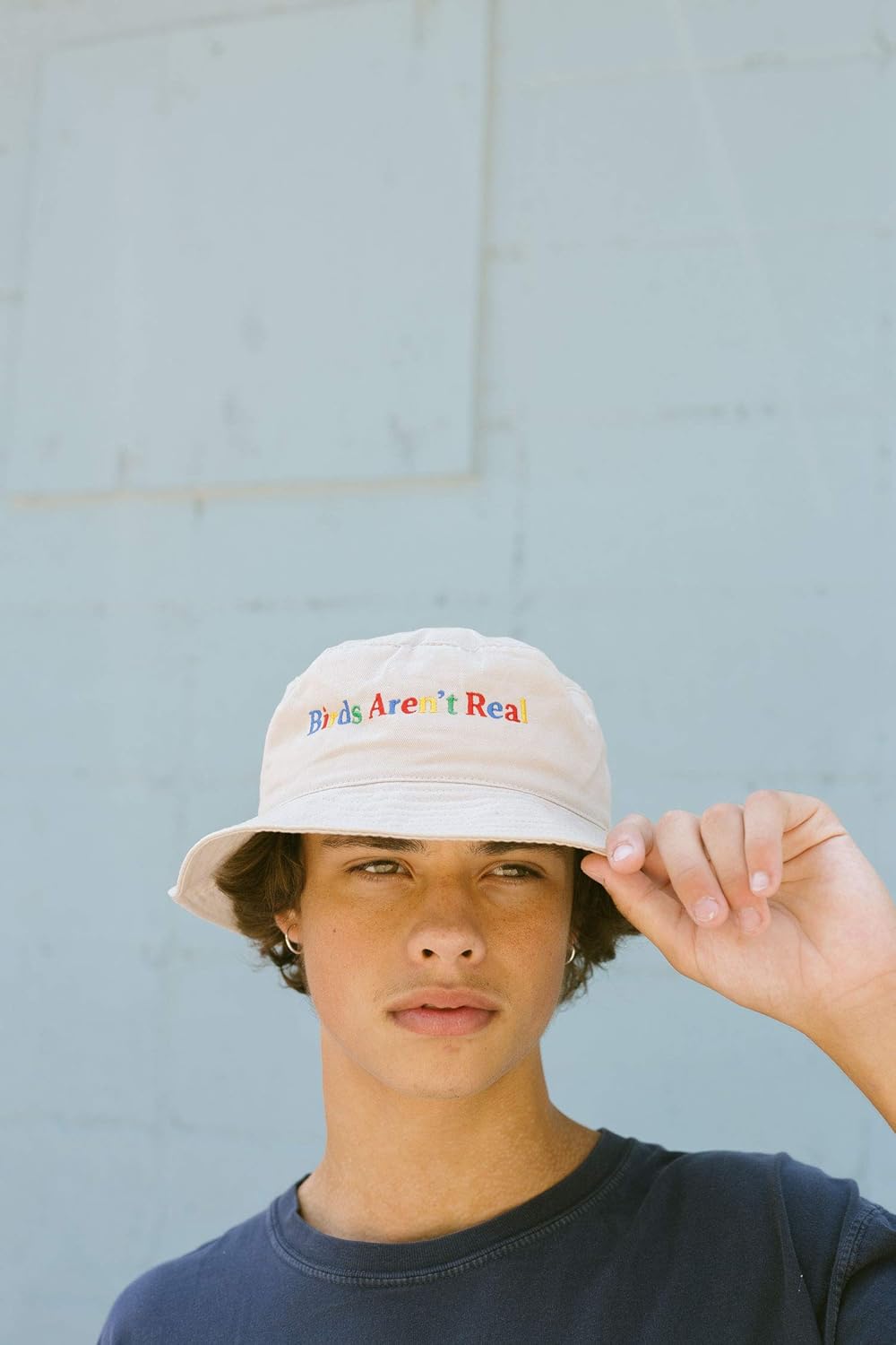 Birds Aren't Real Bucket Hat in Tan : Clothing, Shoes & Jewelry