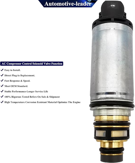 DCS17EC VCS-14EC AC Compressor Control Solenoid Valve Fits for Nissan Altima Valeo and Zexel 2013-2017 Compressor Pressure Control Valve 92600-EN22A 92600-EN22B 36002746 36002103