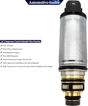 DCS17EC VCS-14EC AC Compressor Control Solenoid Valve Fits for Nissan Altima Valeo and Zexel 2013-2017 Compressor Pressure Control Valve 92600-EN22A 92600-EN22B 36002746 36002103