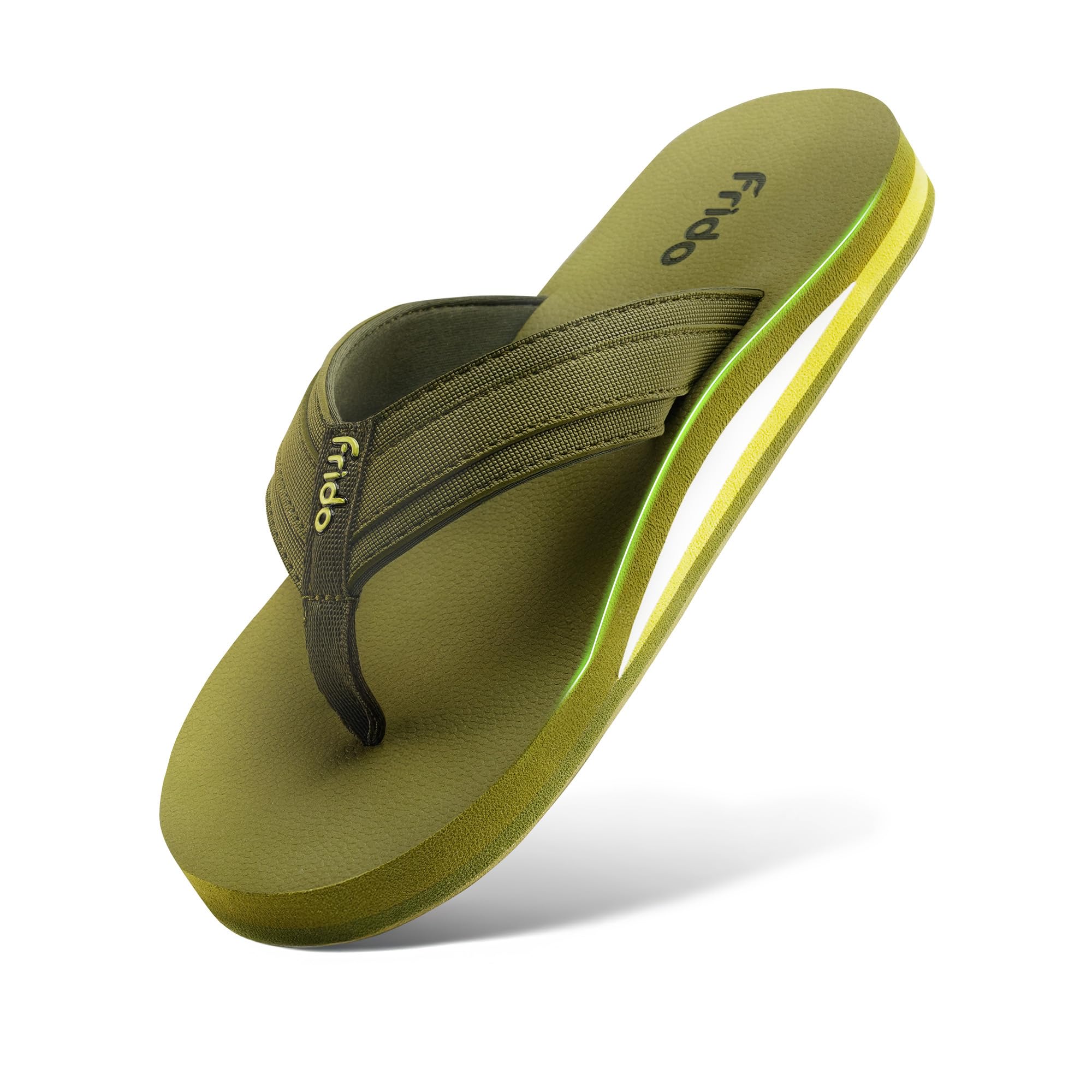 Frido Cloud Comfort Slippers for Women & Men | Available in 2 Options- Arch Support & Without Arch |Orthopedic Soft Home Chappal Unisex Slipper, House Slipper with Anti-Skid Sole for Home Use & Casual