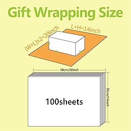 Bobobag 100 Sheets 20X14 Tissue Paper Bulk for Gift Bags Wrapping Paper,Weddings Birthday Showers Arts Craft Party Favor Decoration (Turmeric Yellow)