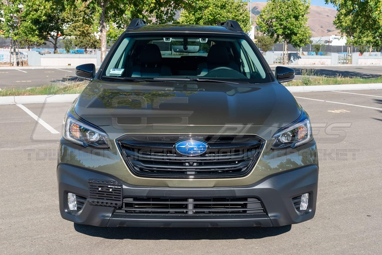 Replacement for 2020-Present Subaru Outback Models | EOS Plate Version 1 Front Bumper Tow Hook License Plate Relocator Mount Bracket Tow-570 (Mid Size)