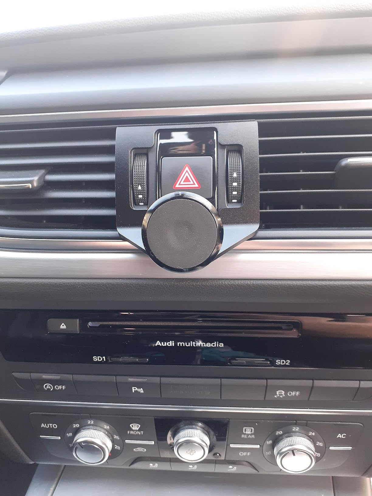 Support Téléphone Magnétique Cookiss Pour Audi A4 B8 Et A5 – Noir