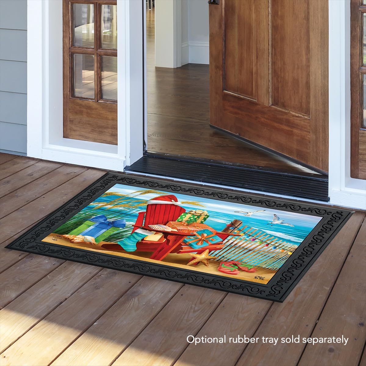 Briarwood Lane Beachy Christmas Doormat