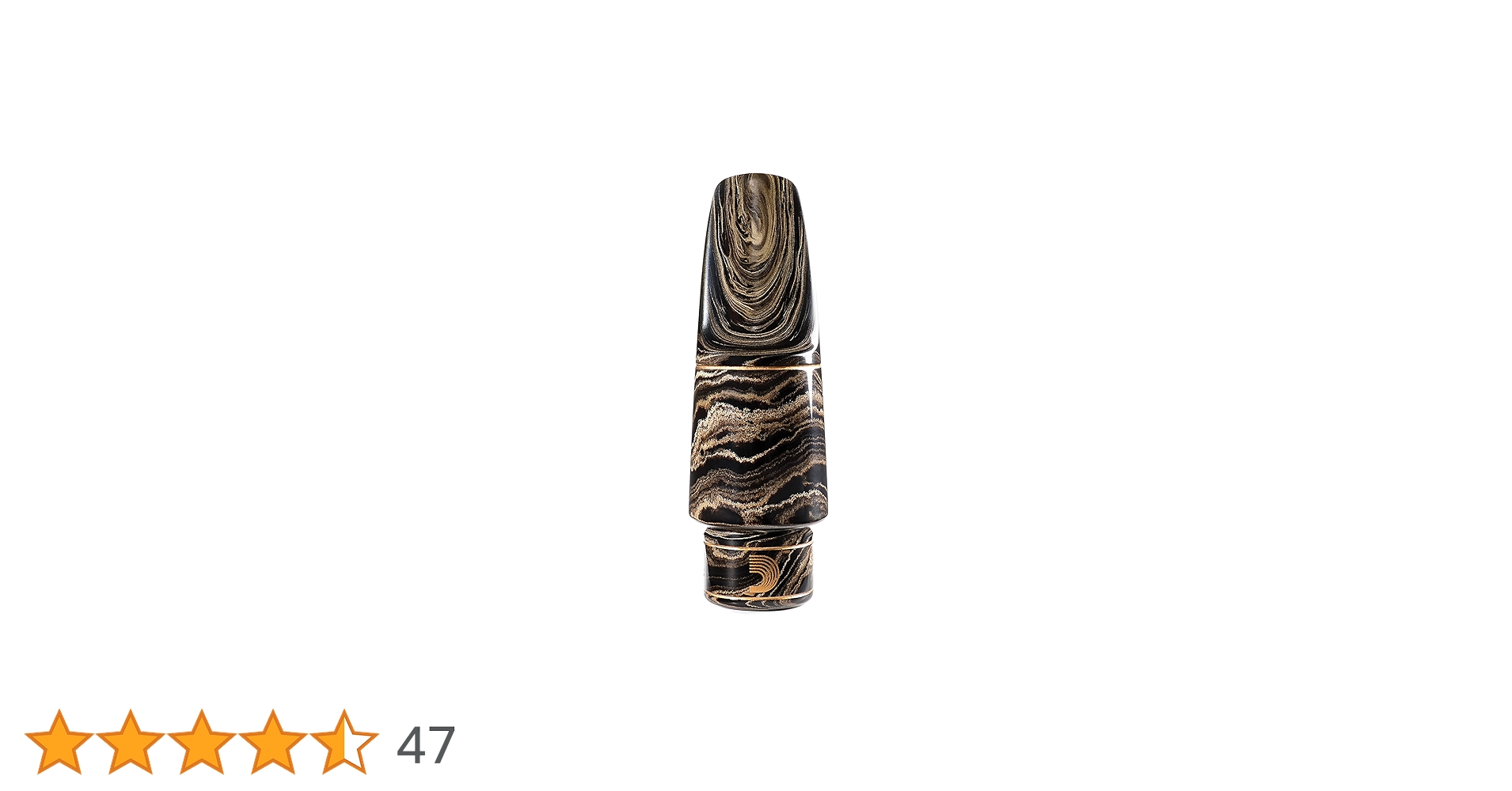 D'addario Select Jazz Marble D6M 選定品 Select Jazz Tenor Saxophone Mouthpieces | Woodwinds | D'Addario