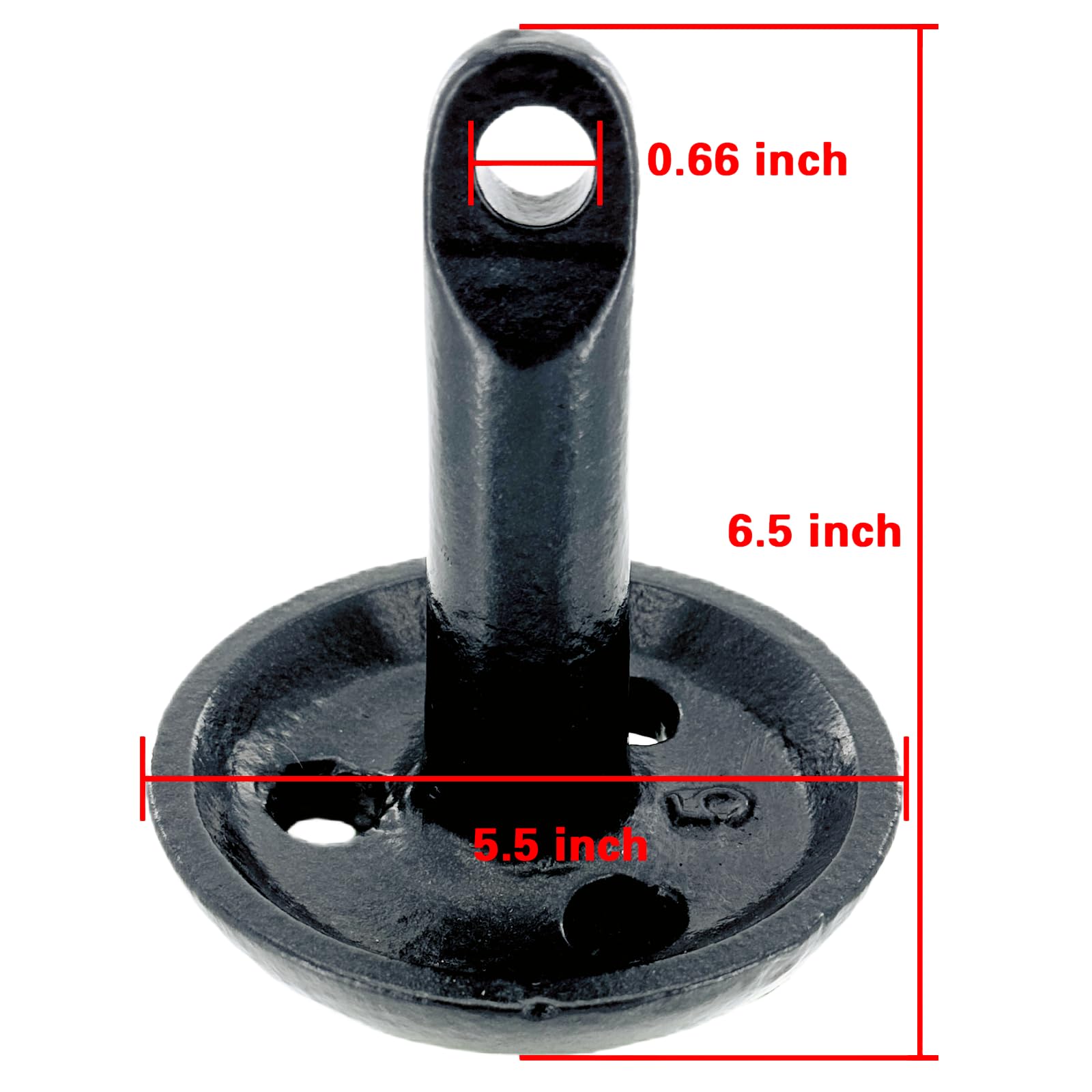 XIALUO Marine Mushroom Anchor Kit 5 lb Black PE Coated Kayak Anchor Accessories with 30 ft Rope for Fishing Kayaks, Canoe, Jet Ski, SUP Paddle Board and Small Boats