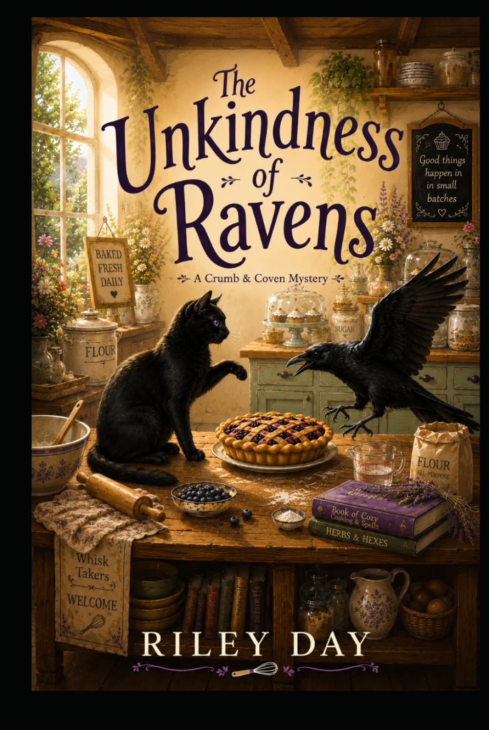 The Unkindness of Ravens: Crumb & Coven Mysteries, #2