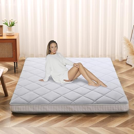 Begonia.K Japanese Floor Mattress Futon Mattress, Thicken