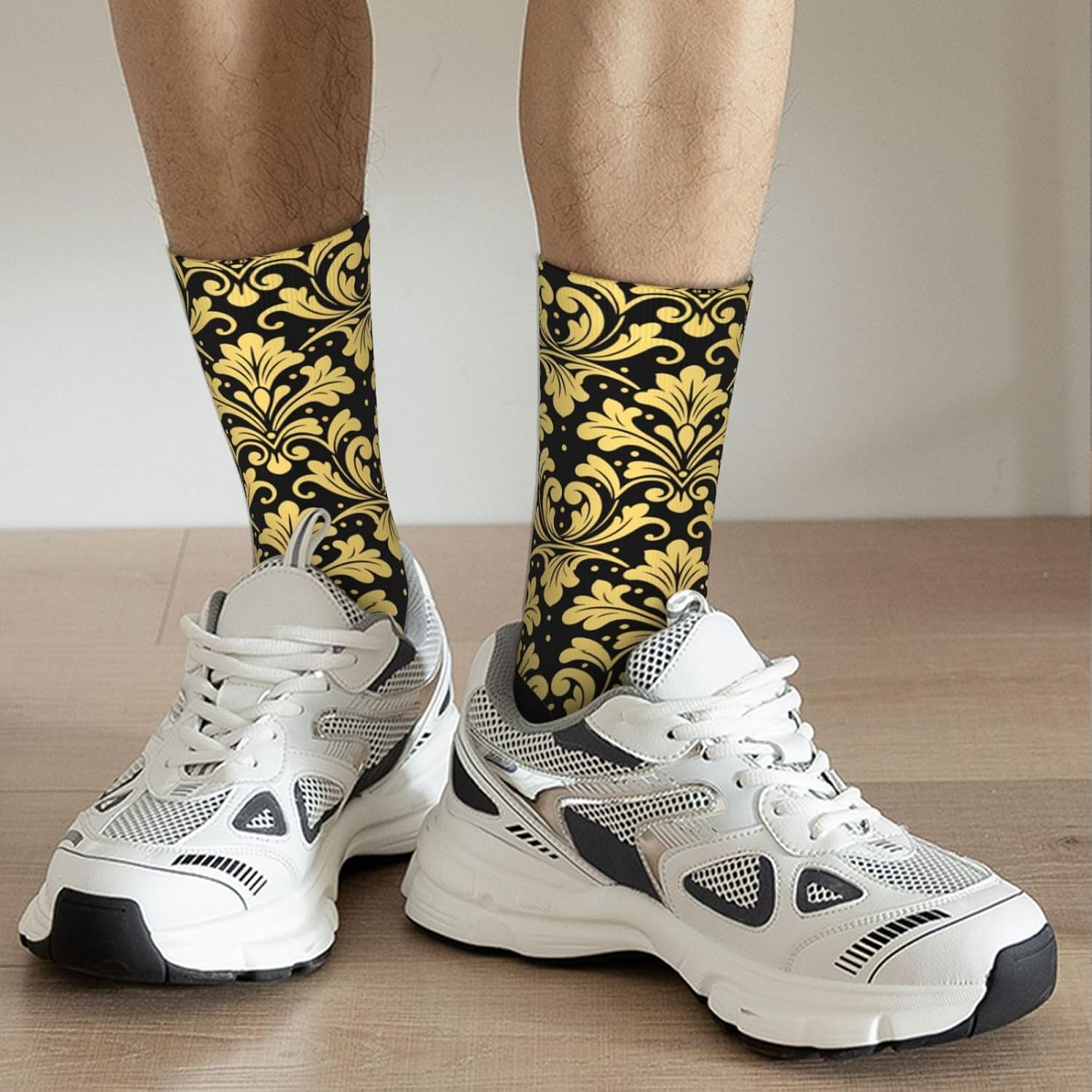 Cute Novelty Crew Socks, Funny Athletic Crazy Dress Socks Gift For Men Women image 3