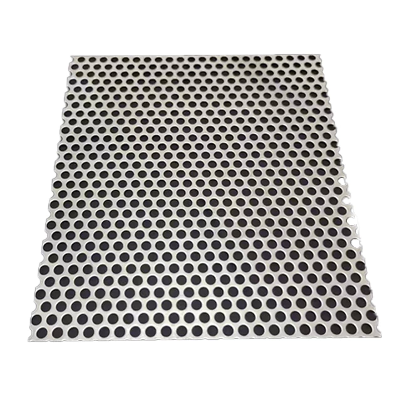 GUTIXI Drain Covers, Square Drain Strainer, 304 Stainless Steel Sewer Strainer, 5mm Hole, Mesh Drain Protectors for Outdoor Indoor, Shower Kitchen Sink Drainage(25x25cn)
