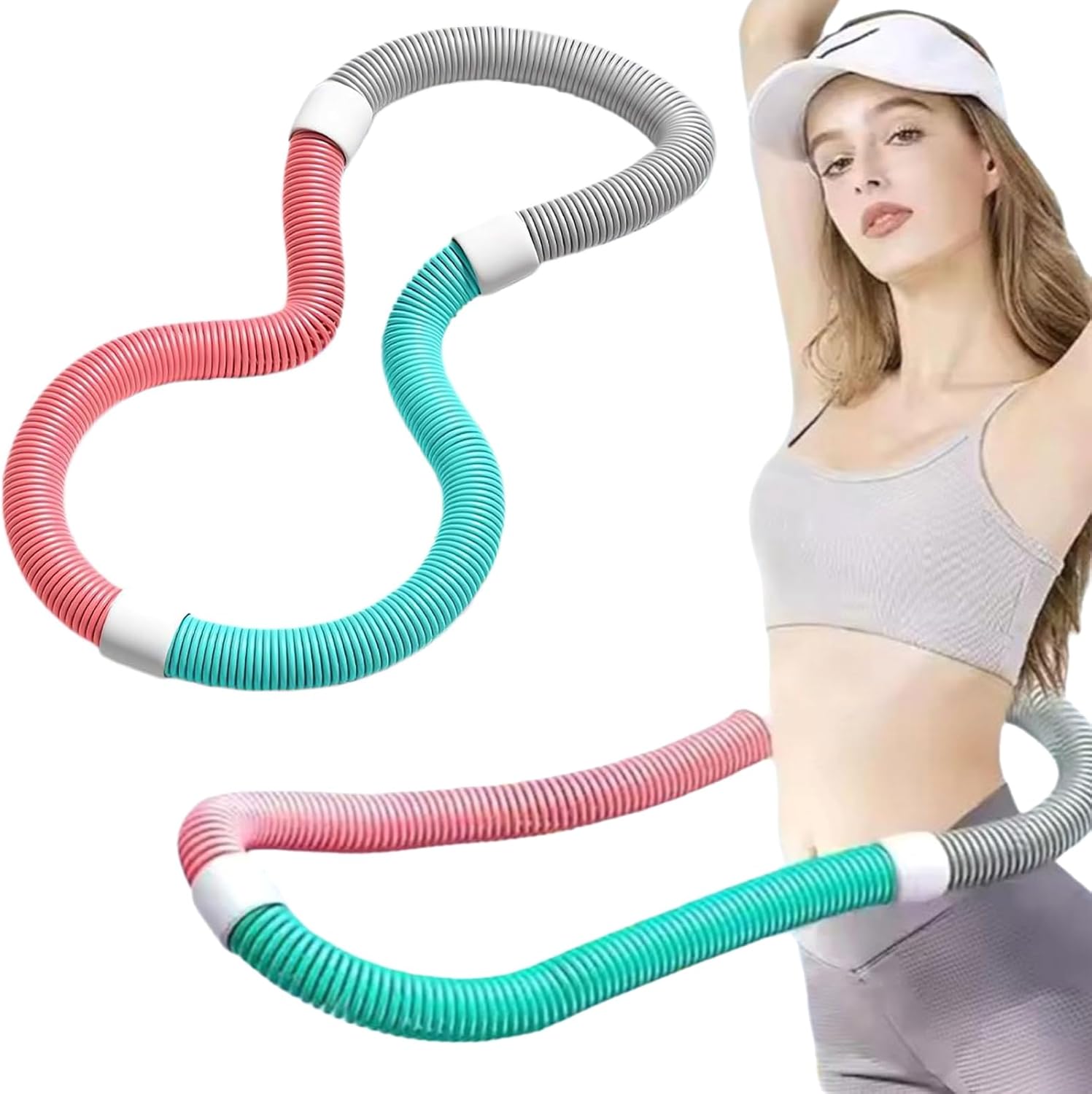 ☆ ウェイトフィットネスフープ 大人用 縄跳び ワークアウト