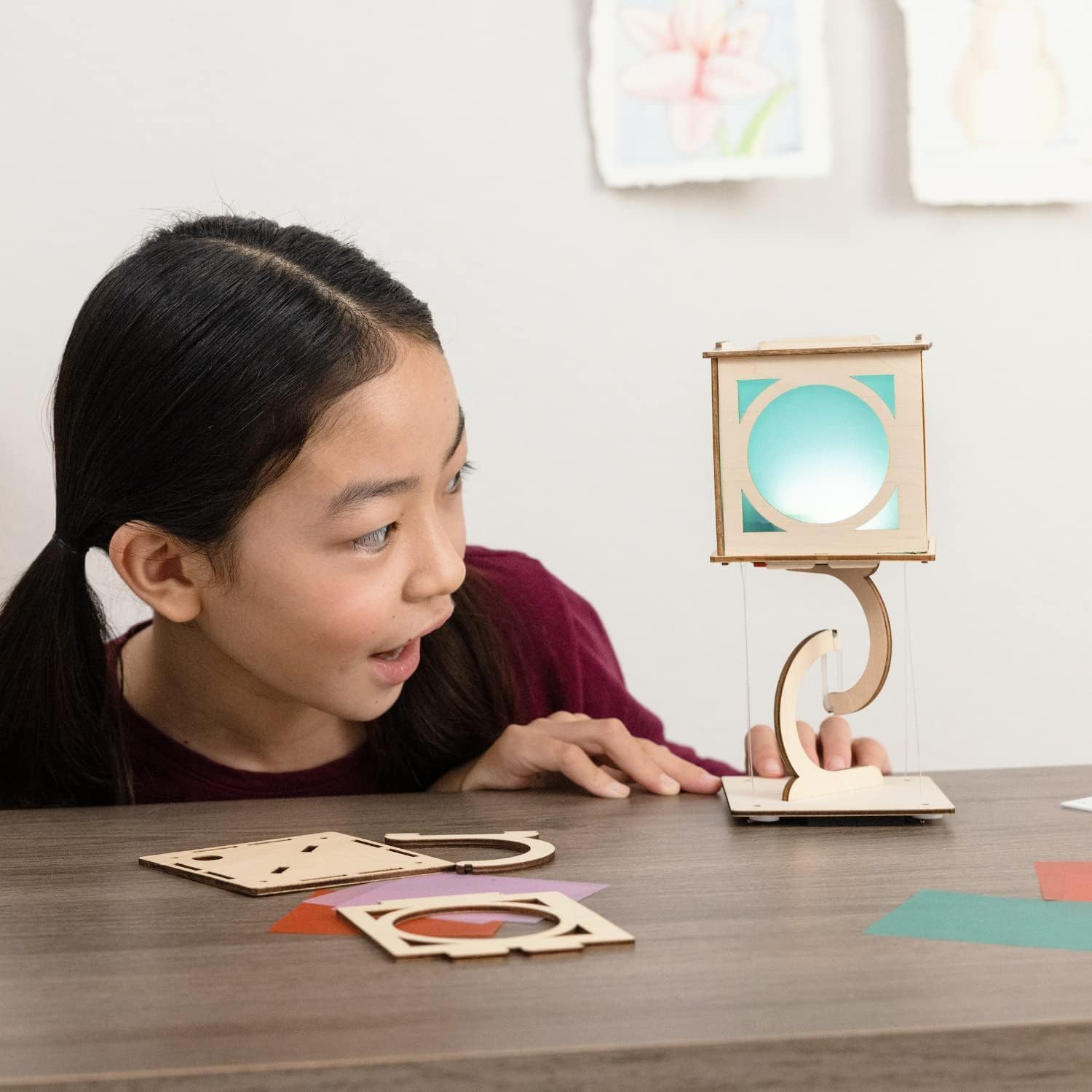 KiwiCo Levitating Lantern – STEM Physics Science Project & Building Kit for Kids Ages 9+ - Robotics Science Gift