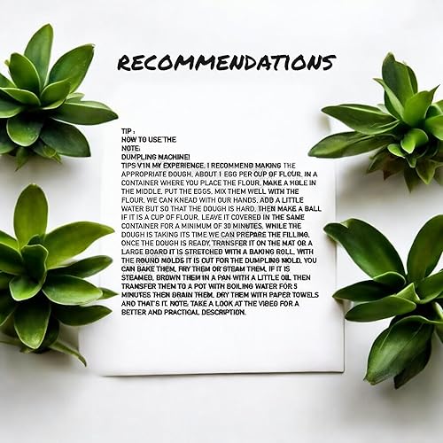 Miniatura 9 de Máquina para hacer bolas de masa, juego de 6 piezas fácil y rápido de preparar con esta prensa para hacer empanadas, comparte tiempo con familiares